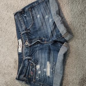 Hollister denim shorts